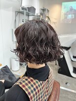 ロカ 表参道(loka)&nbsp;ミニボブ/ニュアンスパーマ[表参道/髪質改善/ハイライト]Mai