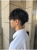 波巻きスパイラル/メンズカット/メンズパーマ/波巻きパーマ