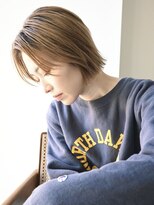 ディッセンバー 神宮前(December) ベージュ/切りっぱなし/ボブ/U24