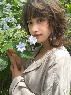 オグジュアリー 表参道(aux.) 大人かわいい/前髪[表参道/表参道駅]