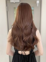 キャンバス バイ ネオリーブ 横浜西口(Canvas by neo.)&nbsp;こっくりまろやかブラウン秋カラー韓国レイヤーロング【横浜】