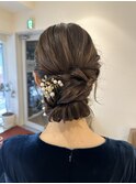 参列ヘアアレンジ