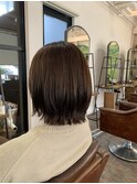 柔らかレイヤーボブ