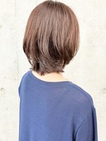 モリオ(morio)&nbsp;くびレイヤーボブルフこなれミディハッシュカット20代30代40代