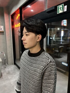 ムード カナザワ(mood kanazawa) フェザーパーマ/フェザーショート/センターパート