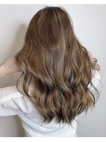 シュガー ヘアアンドネイル 仙台(SUGAR) 20代30代エクステグラデーションアッシュベージュ立体感ロング