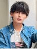 メンズカット+眉カット+炭酸スパ￥5000