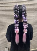 キッズヘアアレンジ(エクステ)