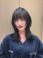 ジョエミバイアンアミ(joemi by Un ami) ウルフレイヤー/ウルフカット/地毛風カラー