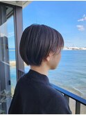 黒髪ショート