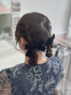 ヘアセットサロン ミント(Hair set salon MINT) ツインアップ