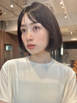 ビュートリアム 南青山(BEAUTRIUM) 大人ショート ショートボブ 丸み 前髪カット ミニボブ 表参道