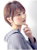 ホワイトグレージュ/デジタルパーマ/チェリーブラウン/荻窪