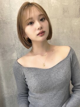 ラベル 渋谷(LAVEL) 20代30代お洒落☆レイヤーボブレイヤーカット韓国