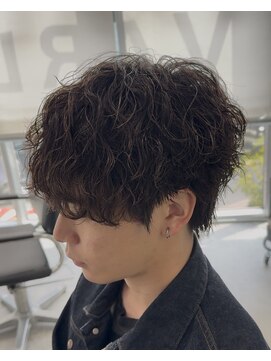 オーバル ジングウマエ(OVARL jingumae) 縦落ちパーママッシュ刈り上げなし