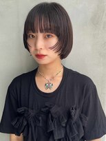 【MINX】くびれヘア＋くすみベージュハイライトカラー_銀座
