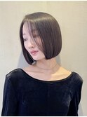 ミニウルフレイヤーカット顔周りカット前髪カット韓国ボブ/大宮