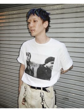 メンズレコ 渋谷(MEN'S LECO) メンズデザインカラースパイキーショート