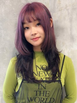 ラック 本厚木店(LUCK)の写真/【都内で出来るカラーが本厚木で叶う】(韓国ヘア/イヤリングカラー/本厚木)