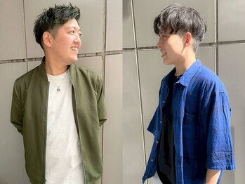 バズ ビー(BUZZ Bee)の写真/【NU茶屋町1分】乾かすだけでもキマルのがメンズの基本。ビジネスの場面でも清潔感にプラスオシャレ感を◎
