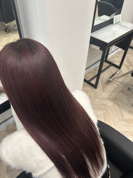 シェノン フェム 名古屋 名駅店(CHAINON×FeM#) レッドブラウン/名古屋/髪質改善/レイヤーカット