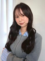 アンニュ(annuy)&nbsp;顔周りレイヤー 韓国風ヘア ブラウンアッシュ 艶髪 20代