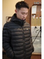 エディ(Edy)&nbsp;メンズパーマ刈り上げスキンフェードスパイキーショート眉カット