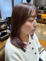 グレイン キャンバス 川崎(grain canvas.)&nbsp;ピンクのかわいいインナーカラー/デザインカラー