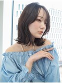【sourire江坂】チョコレートブラウン×大人ボブ