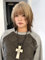 ノラ シンディ(NORA CYNDY) 裾カラー エンドカラー デザインカラー ハッシュカット