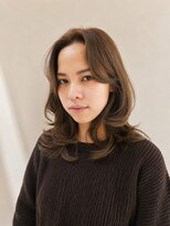 アンドファイン ヘアビューティー(&Fine hair beauty) 海外風ミディアムレイヤー