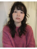 ダブ アオヤマ(DaB AOYAMA) ミディアムレイヤー ドライパーマ ゆるめパーマ 前髪パーマ