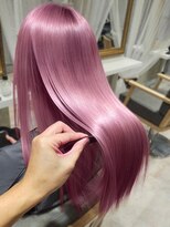 アンドットエス 銀座(and.S)&nbsp;【ブリーチ×縮毛矯正】ハイトーンでもなれるモテ髪ストレート