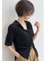 ミロアヴィタ 平尾(miroa vita)&nbsp;首元すっきり、やわらか丸みショートボブ