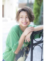 ミエル ヘア 新宿(miel hair)&nbsp;【mielhair新宿店】シースルー無造作ヘアー