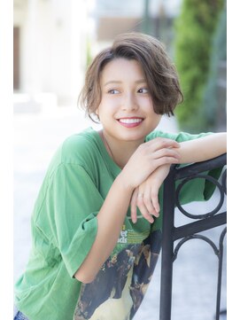 ミエル ヘア 新宿(miel hair) 【mielhair新宿店】シースルー無造作ヘアー