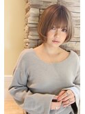３０代・４０代に人気シルエットが綺麗なボブスタイル