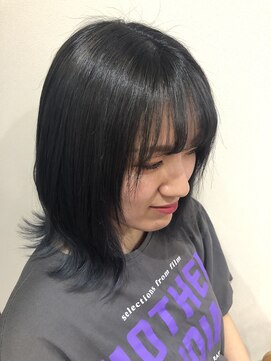 ヘアディレクション ビークス 上並榎店(HAIR DIRECTION BEECX) ブリーチ必須！ダークグレーカラー