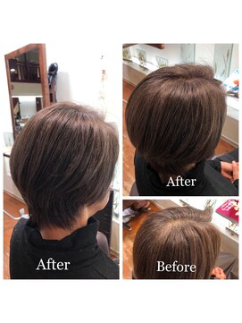 フラワーズビィーオーディー(FLOWERS BOD) 明るいグレイカラー