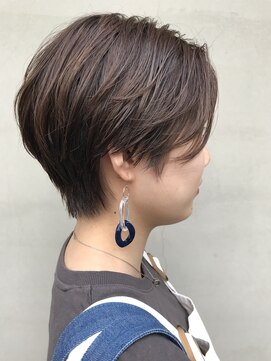 ヘアー アイス ルーチェ(HAIR ICI LUCE) ショートボブ　すっきりショート　担当　山中