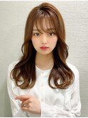 LallYou　錦糸町　韓国レイヤーカットミルクティーブラウン