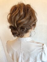 Belle BIANCA シニヨンヘア/結婚式ヘアアレンジ by.Yukiho