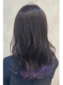 裾カラーバイオレット