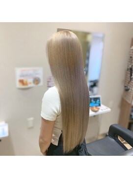 アヴァンス 京橋店(AVANCE) 髪質改善×ハイトーンブロンドベージュ