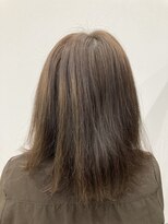 ビーズカラーイオン 酒田南店&nbsp;マットブラウンでくすみ感