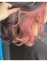 ヘアアンドビューティー クローバー(Hair&Beauty Clover) coral pink