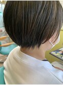 えり足スッキリ!丸みショート