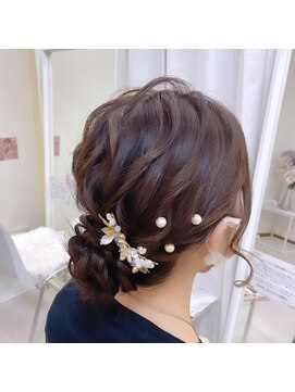 サニー(hair set salon Sunny) シニヨンアップ