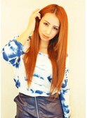 温かみのあるカッパーオレンジで夏も決まリング(*^^)v♪