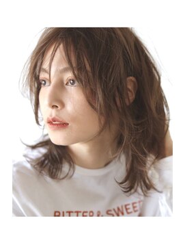 メゾンツムギ(MAISON TSUMUGI) メゾンツムギ《吉沢ジュン》30代からの大人ミディアムレイヤー